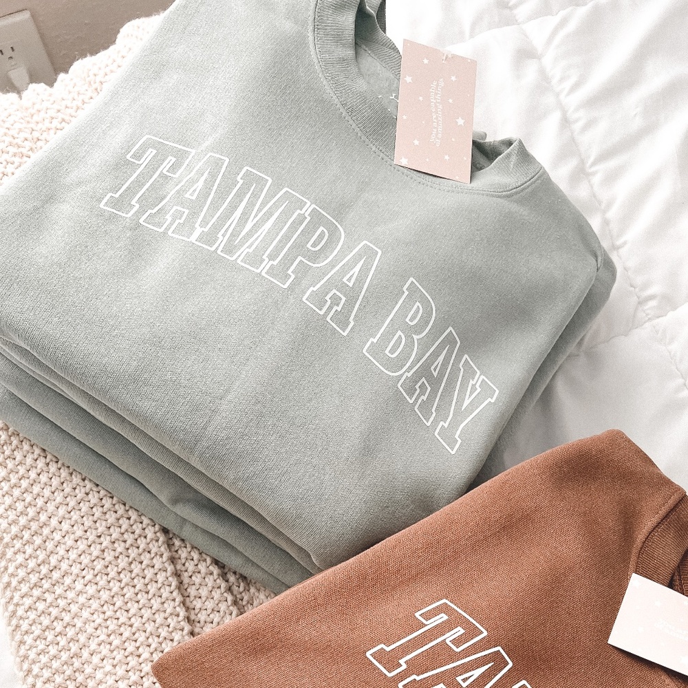 TAMPA BAY | Crewneck Sweatshirt | Sage Green
